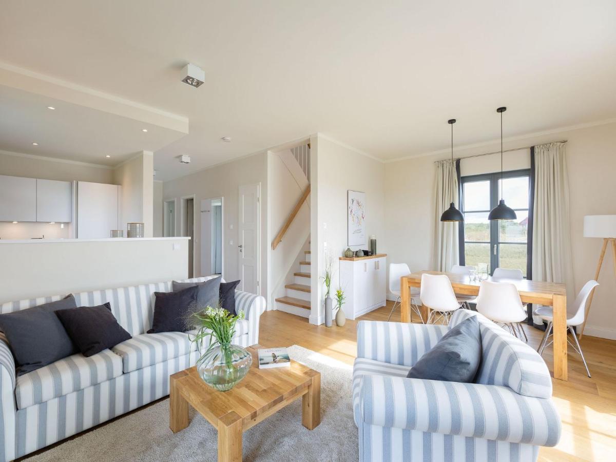 Reetland Am Meer - Premium Reetdachvilla Mit 3 Schlafzimmern, Sauna Und Kamin E05 Dranske Kültér fotó